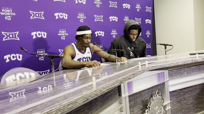 WATCH! Emanuel Miller and Ernest Udeh Jr. Talk TCU Loss to UCF