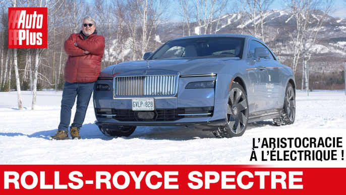 ROLLS-ROYCE SPECTRE (Essai) : l'aristocratie passe à l'électrique !