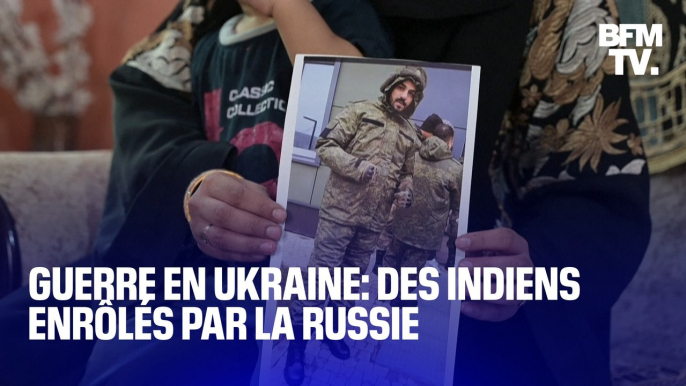 Guerre en Ukraine: des Indiens enrôlés par la Russie, “coincés” en Ukraine