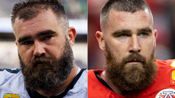 Travis Kelce And Jason Kelce Can't Control Their Emotions Over This