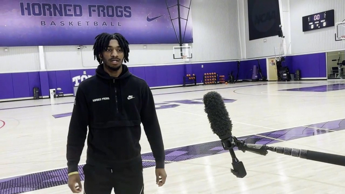 WATCH! TCU's Darius Ford Talks Clothing Drive For The UCC Bethlehem Community Center