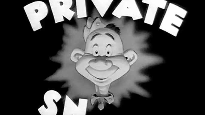 Private Snafu - Booby Traps Pixar  Vintage Cartoons  TIME MACHINE