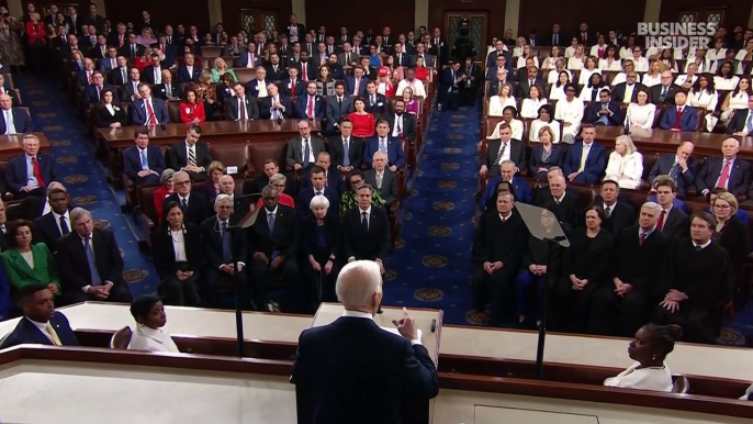 Highlights from Biden's fiery State of the Union address