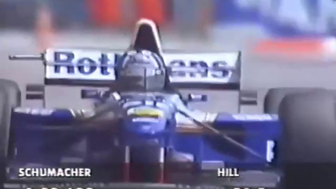 F1 – Damon Hill (Williams Renault V10) laps in qualifying – Monaco 1995