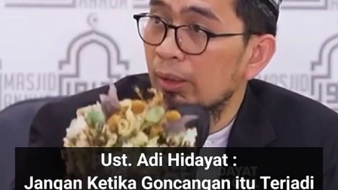 Ustadz adi hidayat, ceramah ustadz adi hidayat