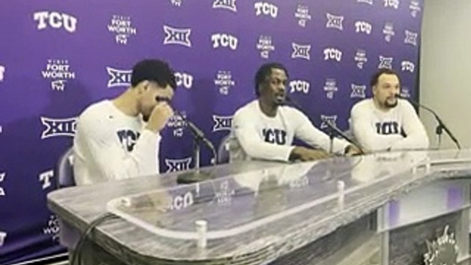 WATCH! Micah Peavy, Emanuel Miller and JaKobe Coles Look Ahead to NCAA Tournament Matchup vs. Utah State