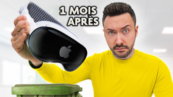 Test Apple Vision Pro après 1 mois ! (Inutile ou utile ?)