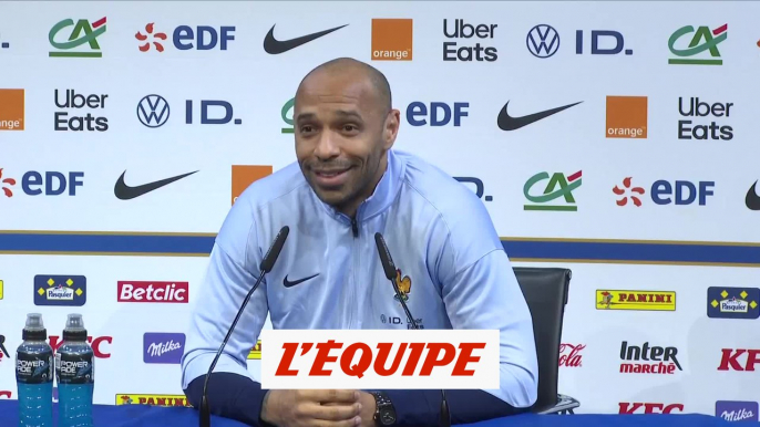 Henry : «On ne peut pas bluffer sans avoir les cartes en main» - Foot - Bleuets