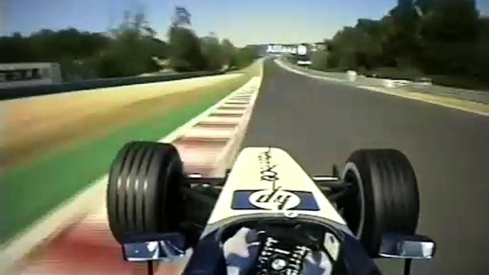 F1 – Ralf Schumacher (Williams BMW V10) Onboard – Hungary 2003