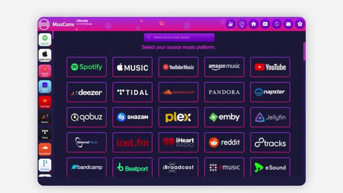 Copy Playlists From Streaming Services - Spotify, Tidal, Qobuz, YouTube Music, Roon via MusConv