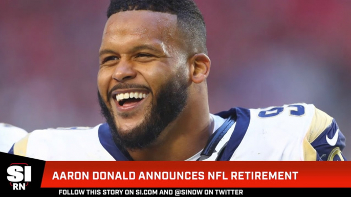Aaron Donald Announces NFL Retirement