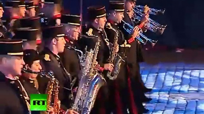 Marching to the beat of Michael Jackson along Moscow's Red Square