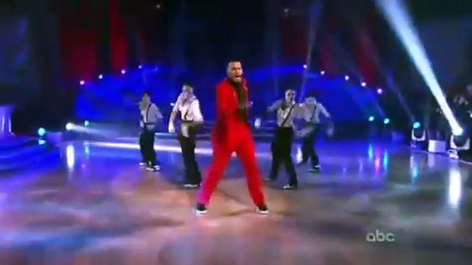 Chris Brown Performs On DWTS - Beautiful People Performance