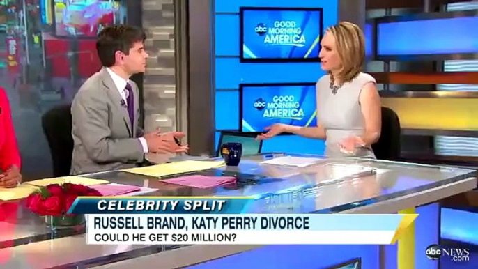 Katy Perry Russell Brand Divorce 2012