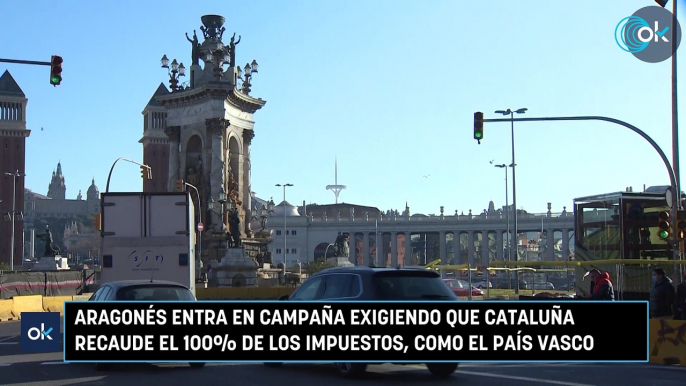 Aragonés entra en campaña exigiendo que Cataluña recaude el 100% de los impuestos, como el País Vasco