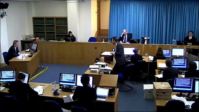 Leveson Inquiry   Interrupted by emergency alarm