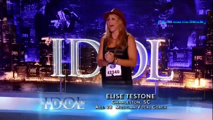 American Idol 2012 Elise Testone Successful Audition American Idol Auditions