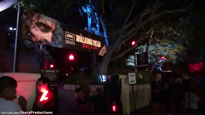 The Walking Dead Dead Inside Halloween Horror Nights 2012 Universal Studios Hollywood