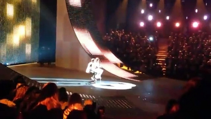 Justin Bieber performing live As Long As You Love Me Acoustic Version on Victorias Secret Fashion Show 2012