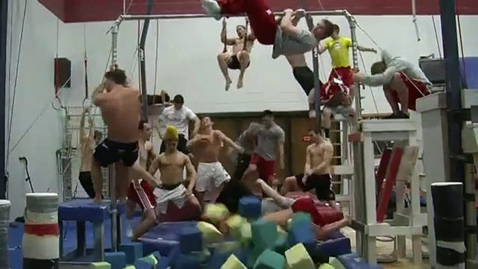 Nebraska Mens Gymnastics Harlem Shake Edition Long Version