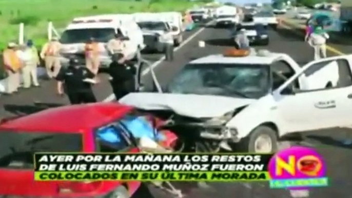 Imágenes del funeral de Luis Fernando Muñoz clarinetista de Los Recoditos