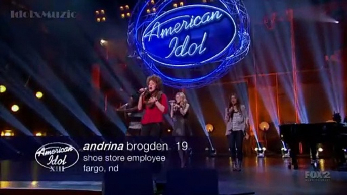 American Idol 2014   Collage Of Girl Groups