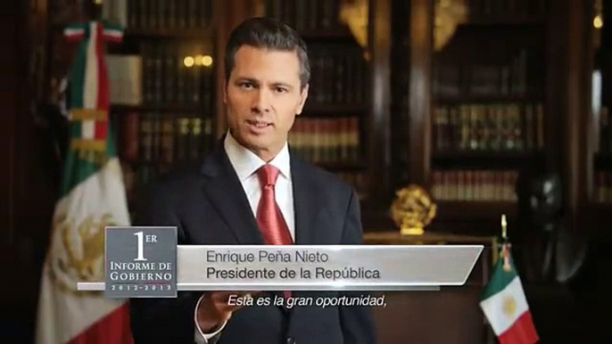 Primer Informe de Gobierno de Enrique Peña Nieto  Promo Despacho