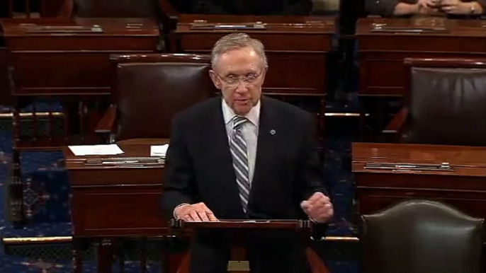 Harry Reid anuncia Senado acuerdo para poner fin a Disputa