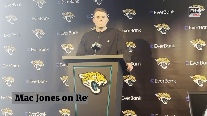 Mac Jones on Return to Jacksonville