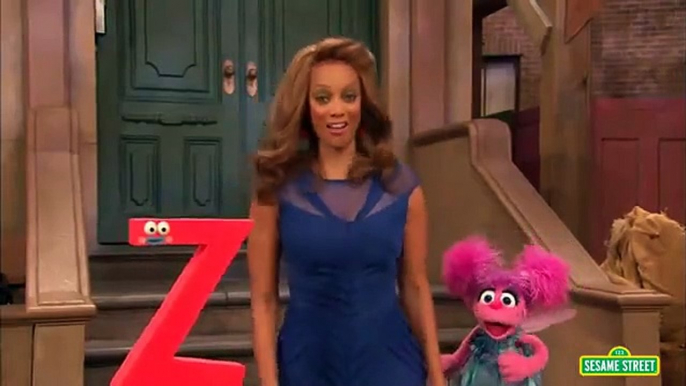 Sesame Street Show  Tyra Banks Sings the Alphabet