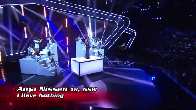 The Voice Australia 2014  Anja Nissen Sings I Have Nothing