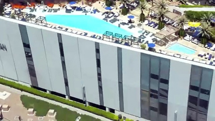 VIDEO: Incendio consume parte de un hotel en Las Vegas