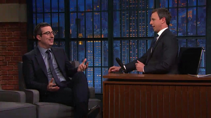 Late Night con Seth Meyers: John Oliver sobre el Super Bowl