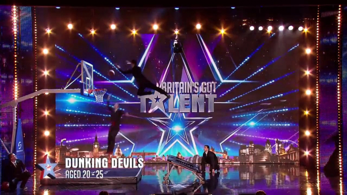 #BGT2016: Dunking Devils score a slam dunk with the Judges | Auditions Week 7 |