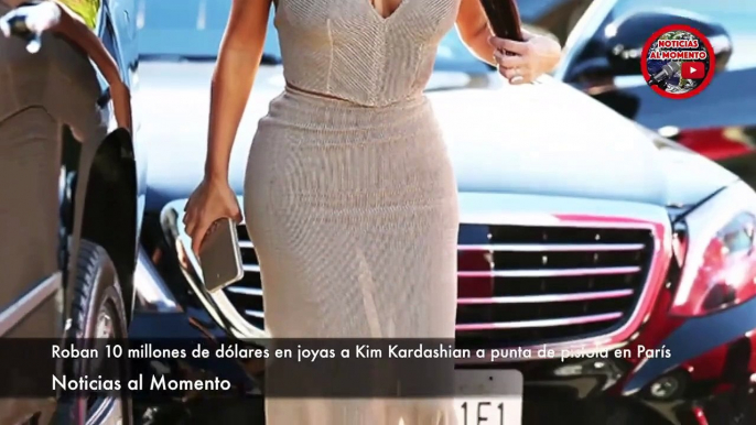 Roban 10 millones de dólares en joyas a Kim Kardashian en Paris