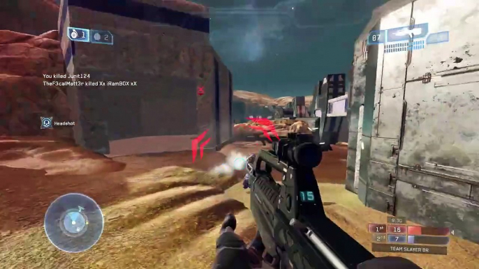 Halo 2 Anniversary - Team Slayer Br on Heatstroke Multiplayer Gameplay