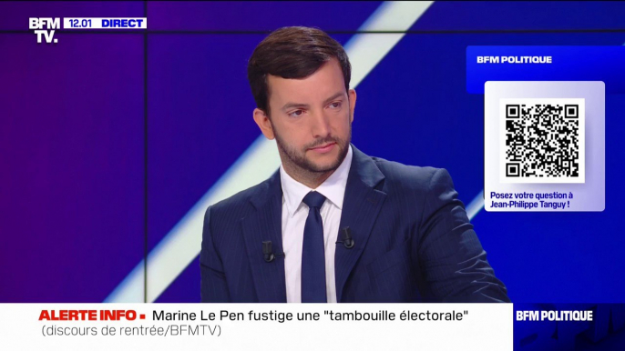 Jean-Philippe Tanguy estime que "des personnes politiques comme monsieur Barnier, même s'il n'est pas le seul responsable, ont pris des décisions extrêmement graves"