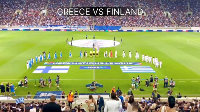 Finland vs Greece 0 x 3  EXTENDED HIGHLIGHTS  UEFA Nations League  Fotis Ioannidis