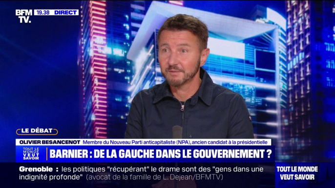 "On va peut-être même avoir un remaniement": Olivier Besancenot (NPA) ironise sur les ministres qui veulent rester au gouvernement