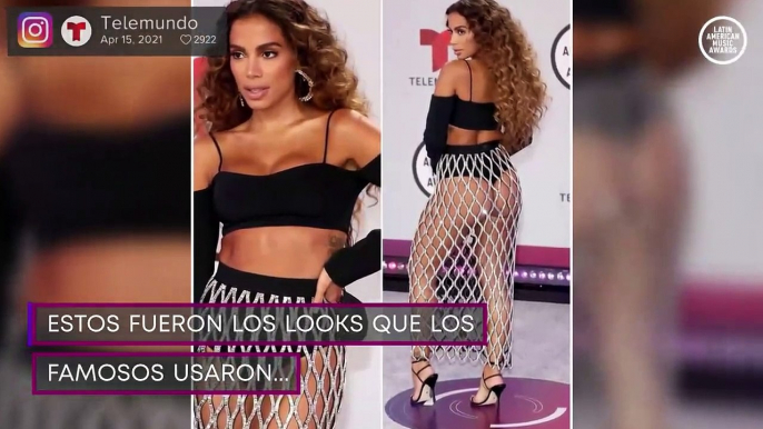 Latin AMAs 2021: Todos los looks de los famosos en la gala