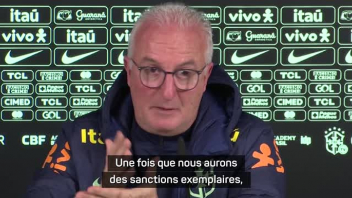 Brésil - Dorival veut "des sanctions exemplaires" pour mettre fin au racisme dans les stades