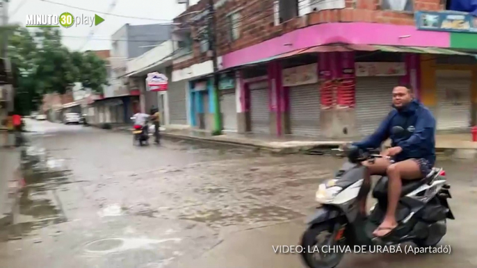 Fotos y videos de la soledad en algunos municipios de Urabá y el Bajo Cauca