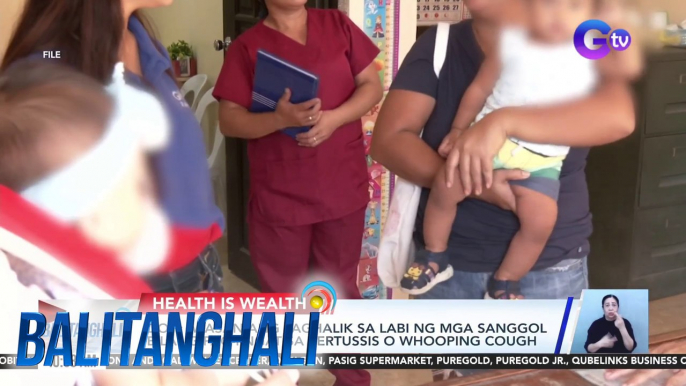DOH: Iwasan ang paghalik sa labi ng mga sanggol bilang pag-iingat sa pertussis o whooping cough | BT