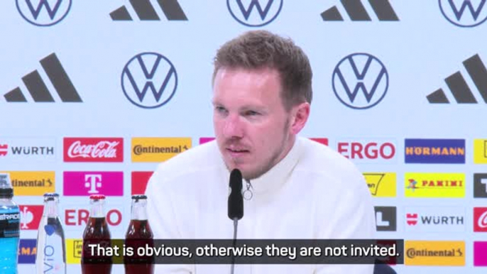 Nagelsmann warns German stars to 'step up' or forget about Euro 2024