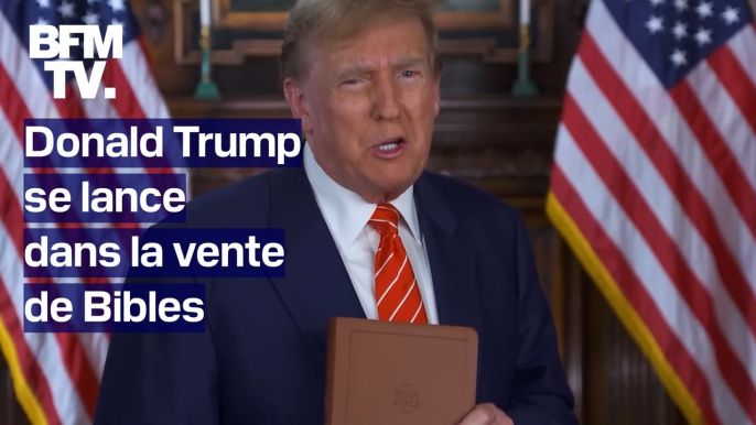 Donald Trump se lance dans la vente de Bibles quelques jours avant Pâques