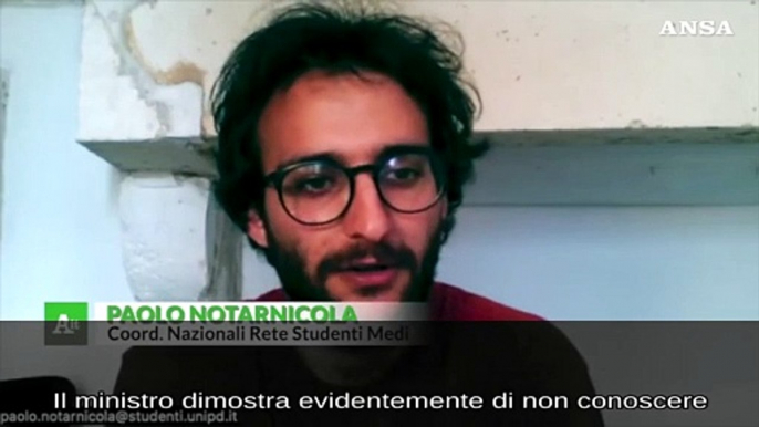 Inclusione, studenti medi: "Valditara dimostra di non conoscere la scuola"