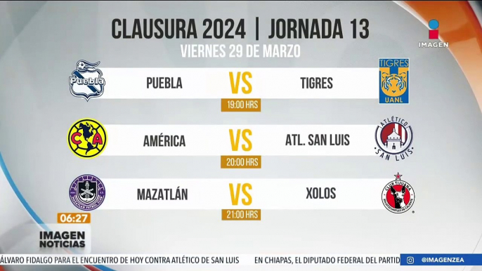 Triple cartelera en la Liga MX | Imagen Deportes