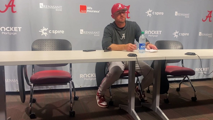 Alabama Baseball's Rob Vaughn Opening Statement After 9-8 Loss Over South Carolina