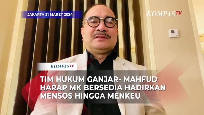 Tim Hukum Ganjar-Mahfud Harap MK Bersedia Hadirkan Mensos Risma hingga Menkeu Srimul