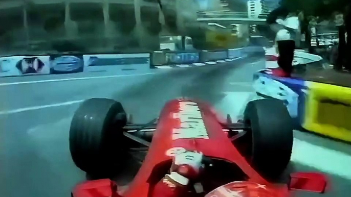 F1 – Michael Schumacher (Ferrari V10) Onboard – Monaco 2000